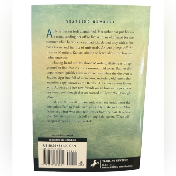 Moon Over Manifest by Clare Vanderpool Paperback Book New - Picture 2 of 5